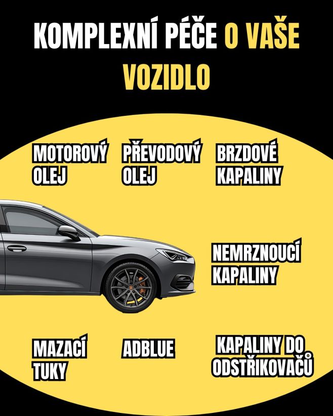 Péče o auto není jen o výměně motorového oleje. Aby auto fungovalo bezpečně, spolehlivě a dlouhodobě, vyplatí se...