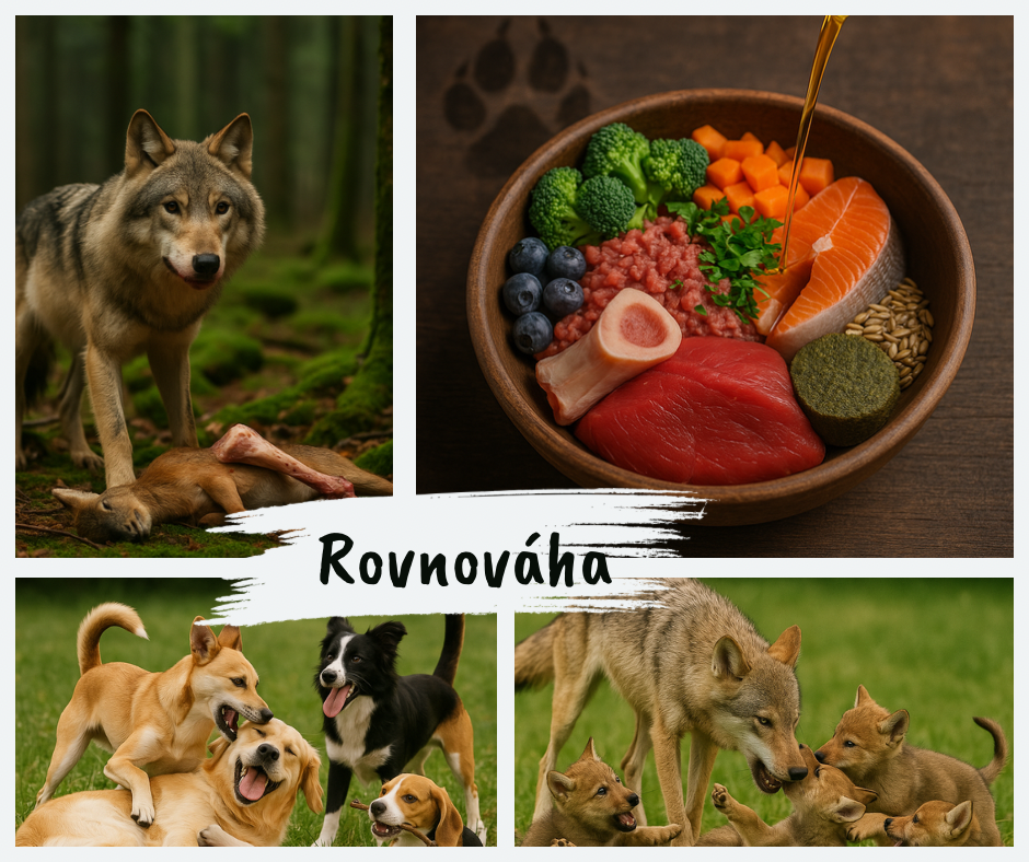 Vlčí apetít: prečo surové mäso nestačí