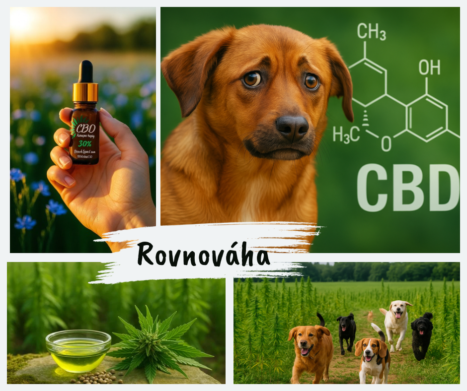 CBD a psy: pomocník pri strese, cestovaní a výstavách