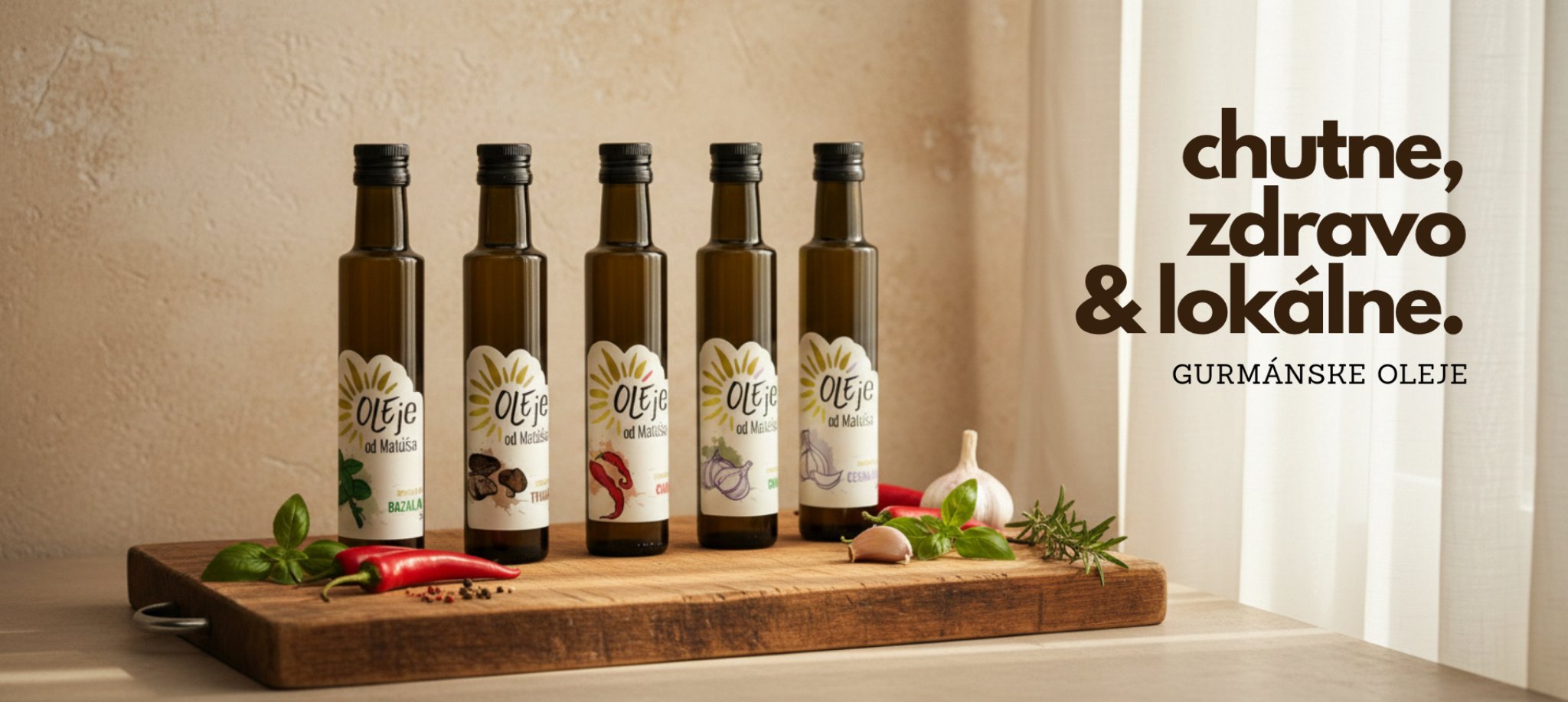 gurmánske oleje spolu