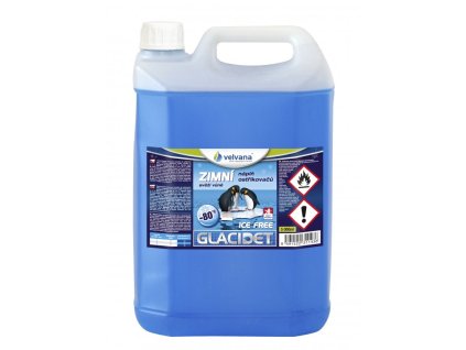 Velvana Glacidet zimná zmes do ostrekovačov -80°C 5L / PET