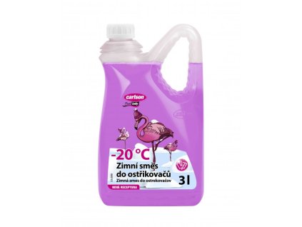 Carlos šikovný kanister - Pink Lady - zimná zmes do ostrekovačov -20°C 3L
