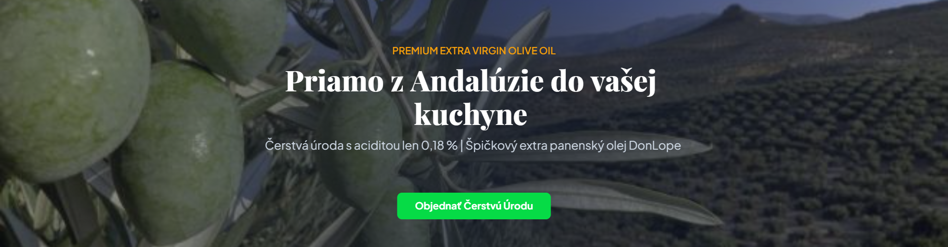 DonLope extra panenský olivový olej