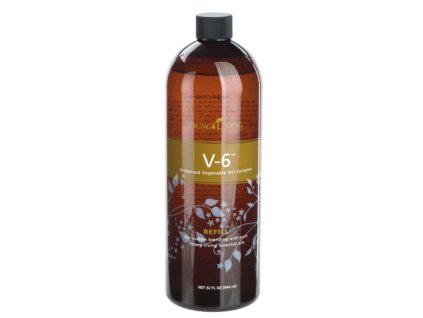 Masážní a nosný olej V-6® Refill 944 ml