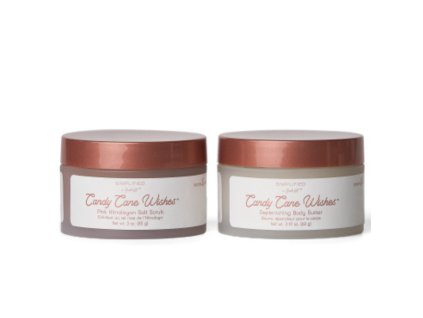 Candy Cane Wishes Collection - tělové máslo a peeling