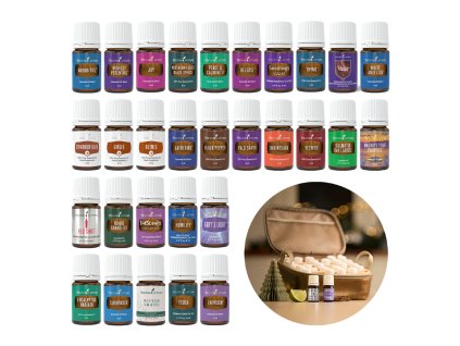 Sada 30 olejů Young Living Comfot & Cheer - limitovaná edice