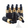 Skleněná lahvička s pipetou 30 ml - černá matná