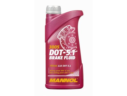 Mannol 3005 Brake Fluid DOT5.1 0,5L