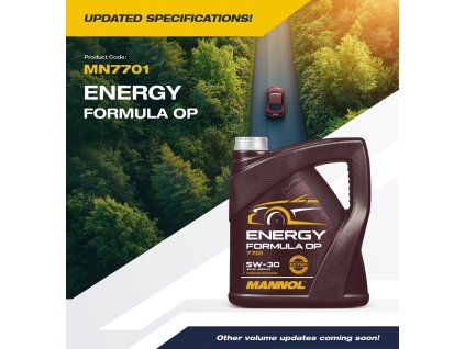 MANNOL ENERGY FORMULA OP 5W-30 4L