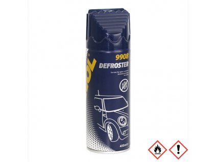 Mannol 9908 Defroster-Rozmrazovač skel 450ml