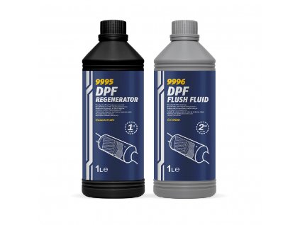 Mannol 9995/9996 DPF Regenerator & Flush Fluid 1+1 L