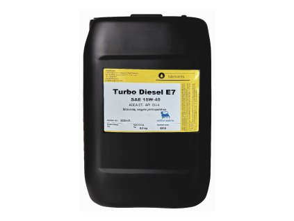 turbo diesel e7 15w 40 10l