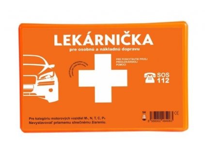 Autolekárnička plastová