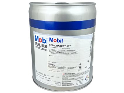 mobil rarus 827 air compressor olaj 20l