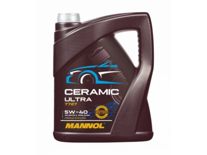 mannol 7727 ceramic ultra 5w 40 5l