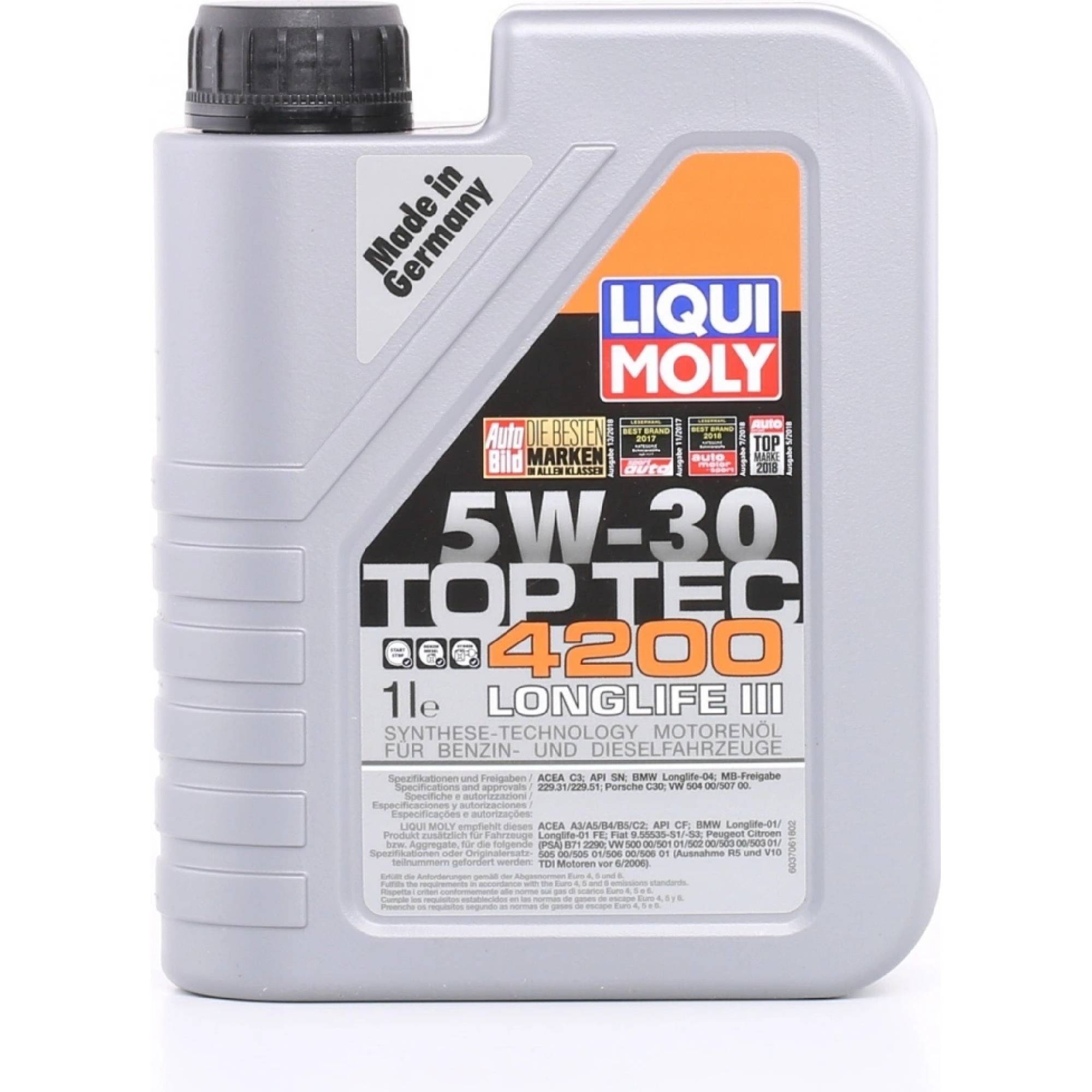 Liqui Moly Top Tec 4200 5W-30 1 l - Olejwebshop.cz