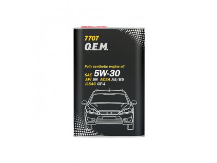 MANNOL 7707 FORD/VOLVO 5W-30 1L METAL