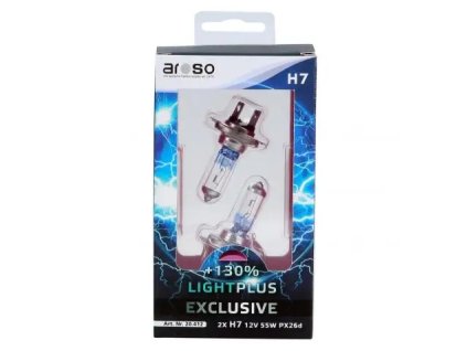 ŽIAROVKA H7 12V 55W PX26D +130% 2KS