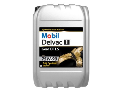 mobil delvac1 gear oil ls 75w 90 20l olajshop hu
