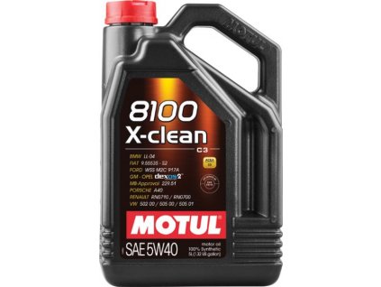 MOTUL 8100 X-clean 5W-40 5L