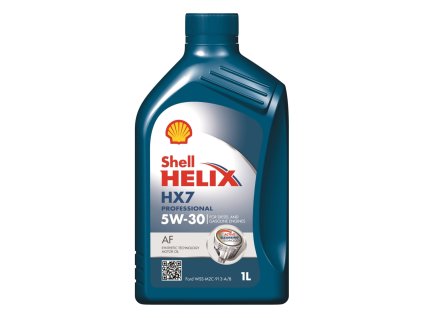shell helix hx7 professional af 5w 30 1l
