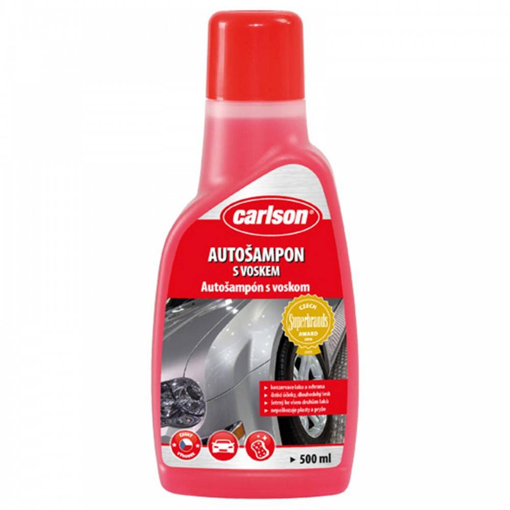 CARLSON AUTOŠAMPÓN S VOSKOM 500ML