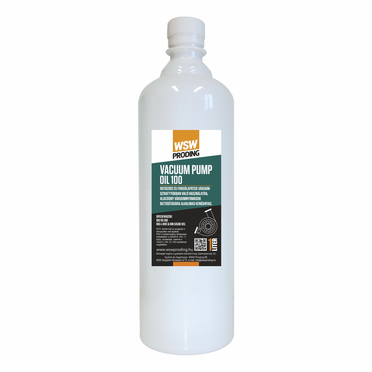 WSW VACUUM PUMP OIL 100 1 L
