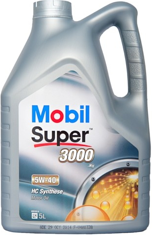 MOBIL SUPER 3000 X1 5W-40 5L - Olejwebshop.sk