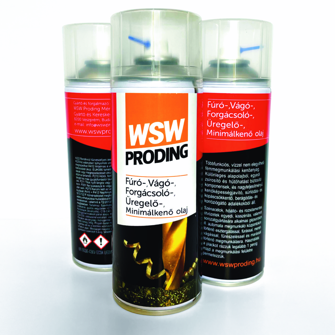 WSW Kovoobrábacia kvapalina - spray 400 ML