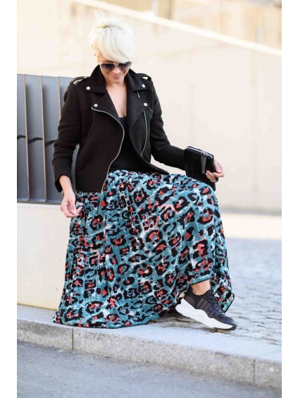 Plisovaná Maxi sukně  vol. 3