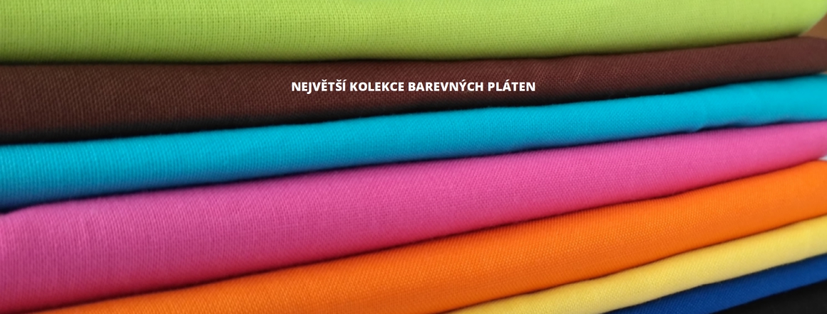 největší výběr barevných a širokých pláten