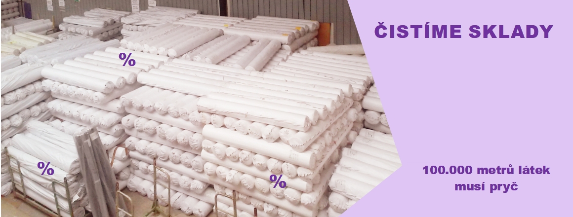 mimořádná akce ČISTÍME SKLADY