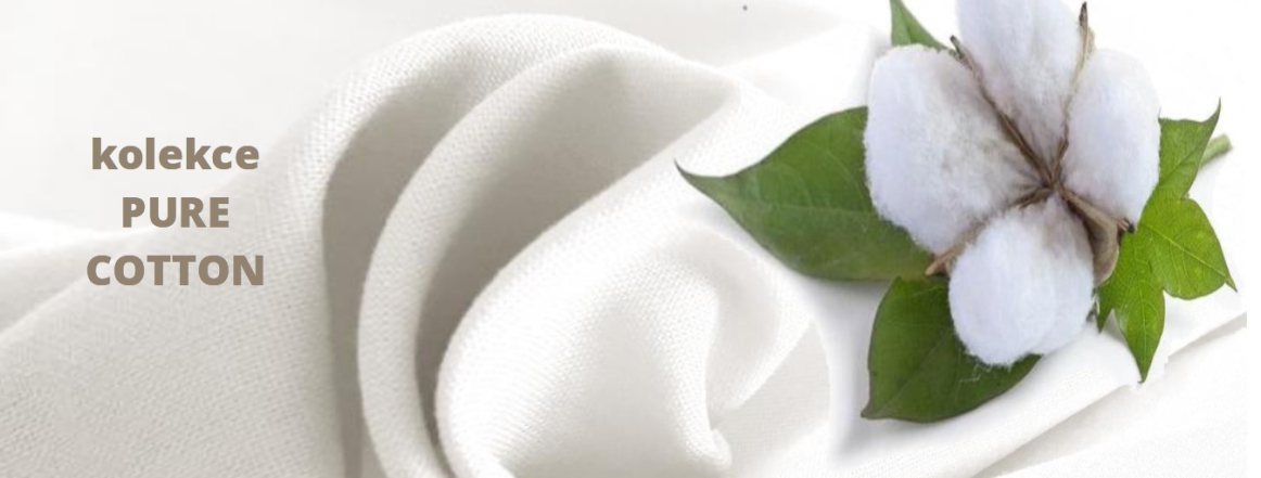 Kolekce PURE COTTON organické tkaniny ze 100% bavlny