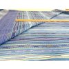 DOMESTIK 145/15596-1 geometrie modré pruhy 220cm / METRÁŽ NA MÍRU