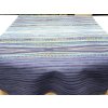 DOMESTIK 145/15596-1 geometrie modré pruhy 220cm / METRÁŽ NA MÍRU