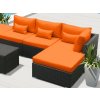 orange chairs