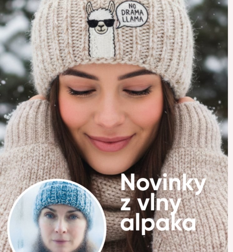 Novinka roku 26? Je z alpaky....
