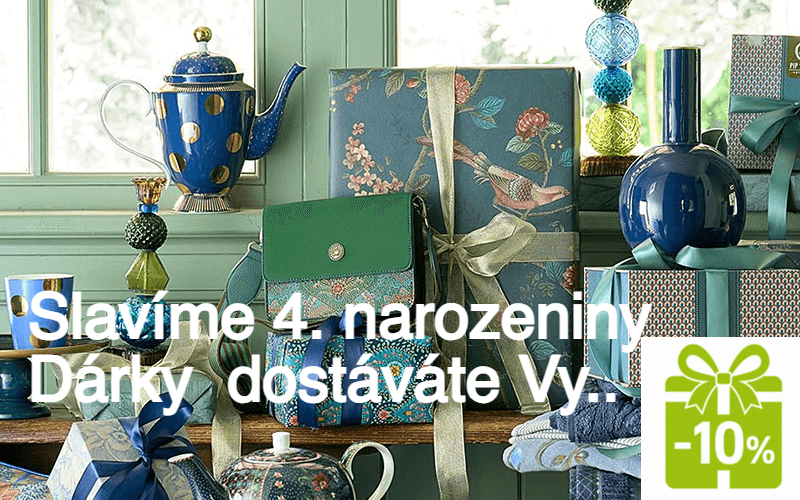 Slavíme 4. narozeniny! Vyzvedni si dárek