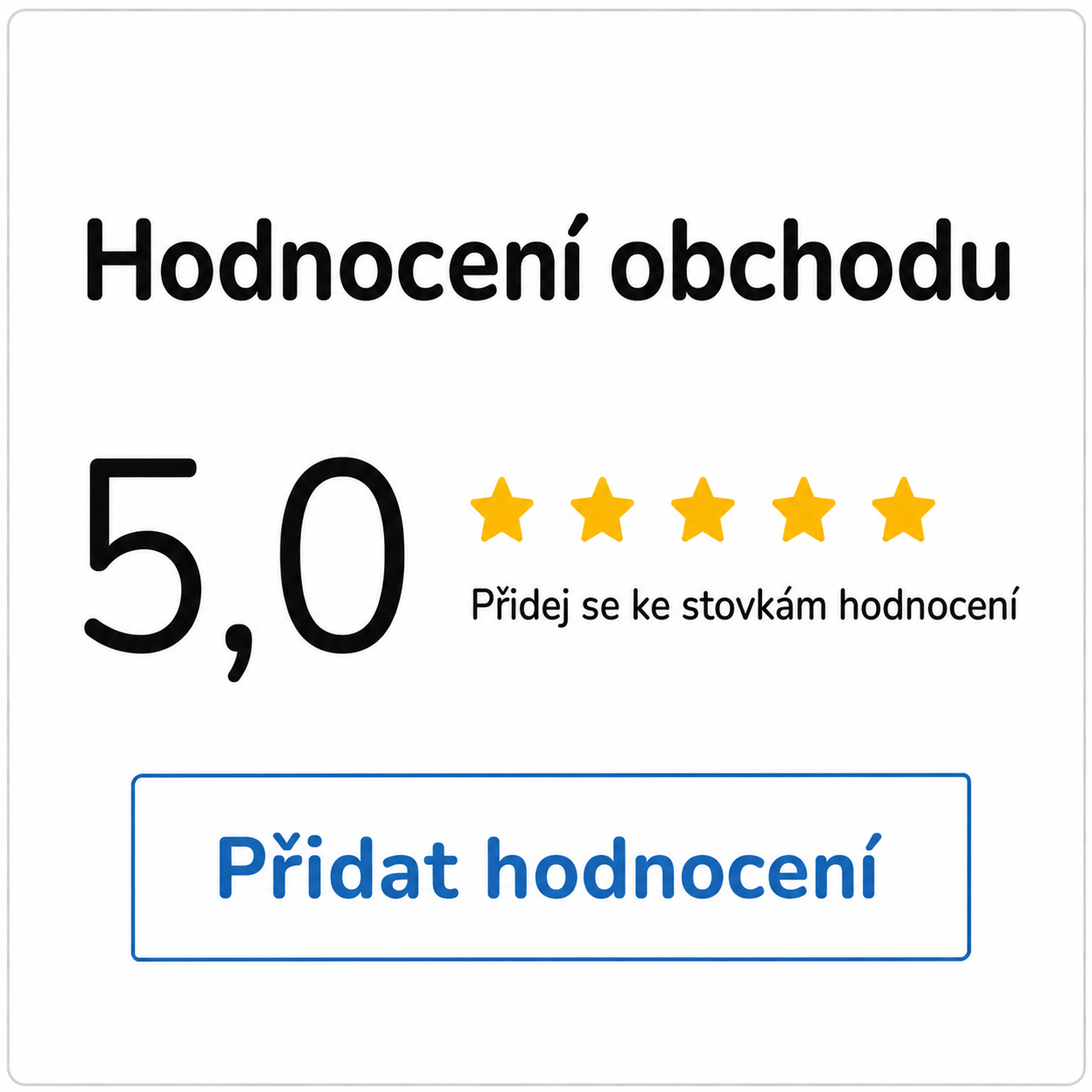 Hodnocení obchodu