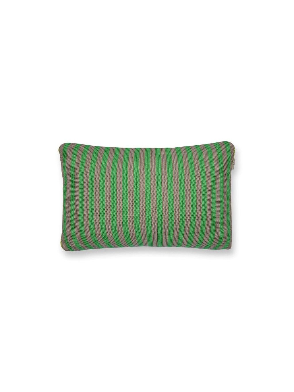 bonsoir stripe cushion green 11 topshot lr