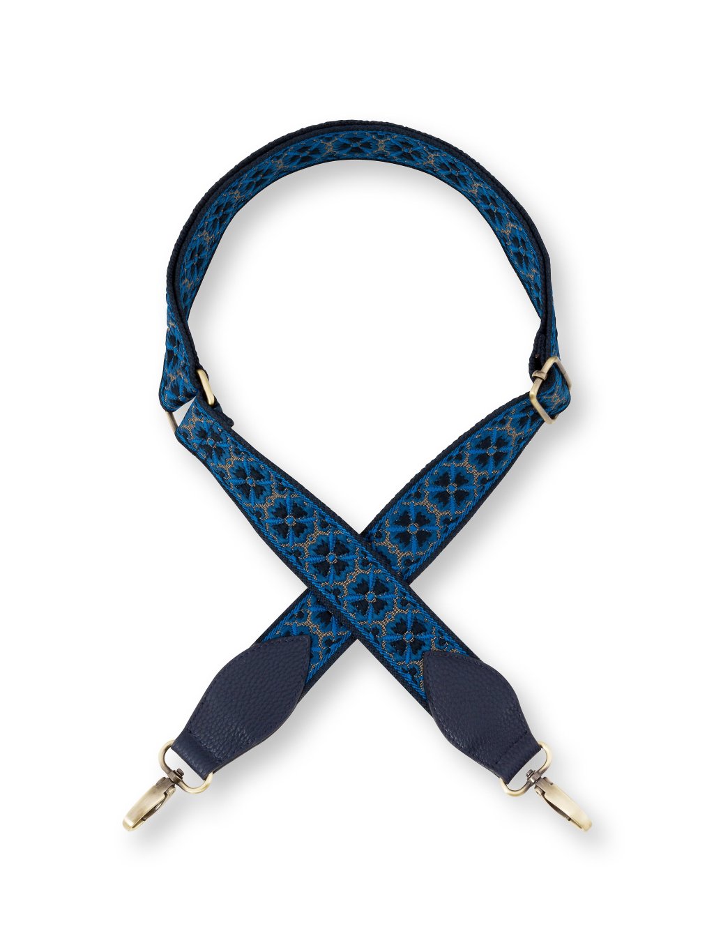 Ramenní popruh modrá 140 x 3.8 cm