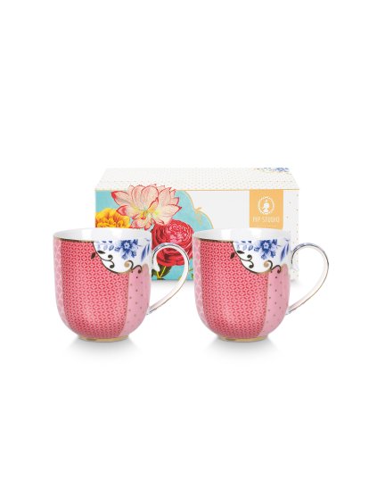 Hrnek malý Royal Pink 260ml sada 2ks