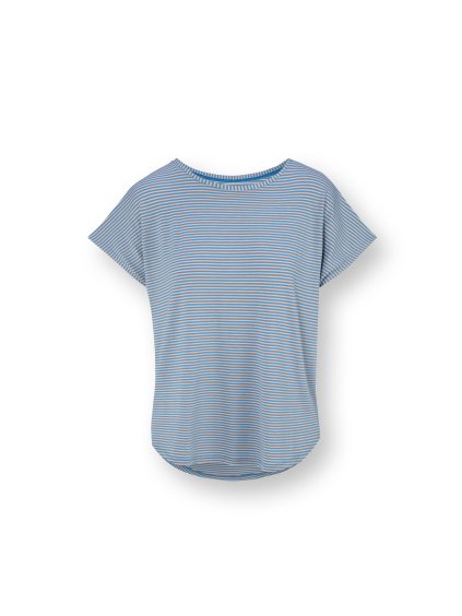 Tatum triko krátký rukáv Little Sumo Stripe modrá