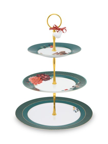 1480 1 etazer 3 urovnovy winter wonderland green 17 21 26 5cm