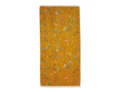 Les Fleurs Yellow UV UV 70x140 10 Topshot Large