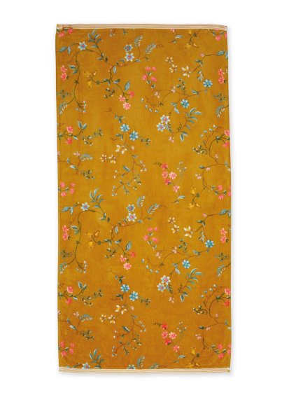 Les Fleurs Yellow UV UV 70x140 10 Topshot Large