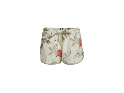 Bali krátké kalhoty Floris Off-White (Velikost XL)