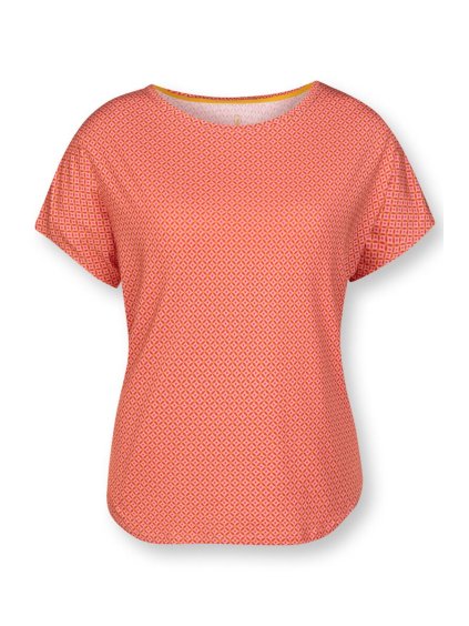 Triko Cross Stitch Tee Tatum red 2