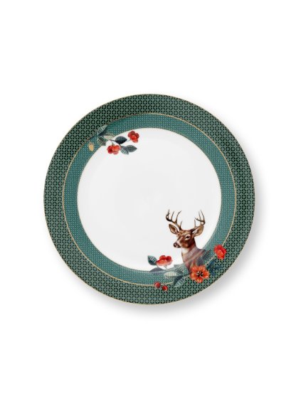 2947 talir melky winter wonderland jelen zelena 26 5cm