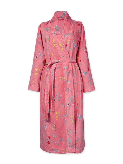 bathrobe les fleurs pink flowers pip studio 217922 f